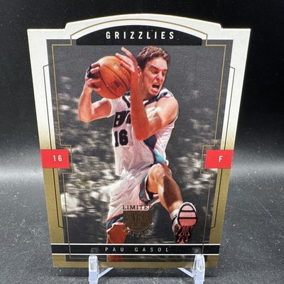 PAU GASOL Gold Proof /150 2003-04 SkyBox LE #46 Memphis Grizzlies