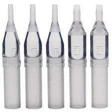 Disposable Tattoo Tip - 100PCS Disposable Tips Assorted for 3RL 5RL 7RL 9RL 3RS