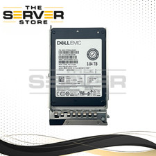 (NOB) Dell EMC 3.84TB SAS 12G RI 2.5" SSD Samsung PM1643 (w/ DXD9H) 0X8F87 X8F87
