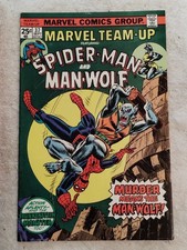 Marvel team up #37 (Marvel,Sep 1975) Frankenstein's monster, Man wolf Nm+