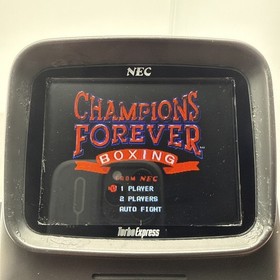 Champions Forever Boxing (Turbo Grafx 16 tg16)