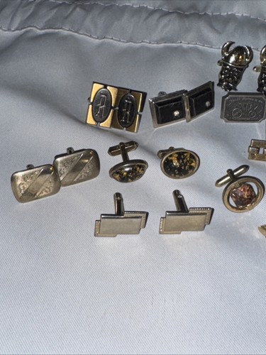 Boutons De Manchette Vintage Triple Barrel – Style Classique Et Audacieux Pour Homme, Occasion