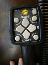 Fisher Western Fleet Flex 4 Pin Handheld Snow Plow Controller Oem Tested 10089 Fisher Western Fleet Flex 4 Pin Handheld Snow Plow Controller Oem Tested 10089