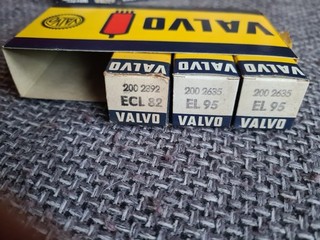 2 Elektronen Röhren EL95 und 1 Stück ECL82 Nostalgie