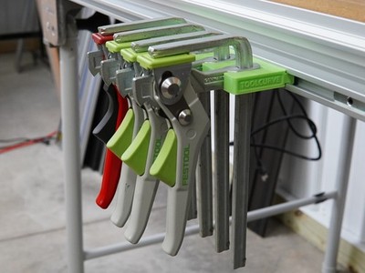 Quick Clamp Rack x6 For Festool MFT Workbench Table