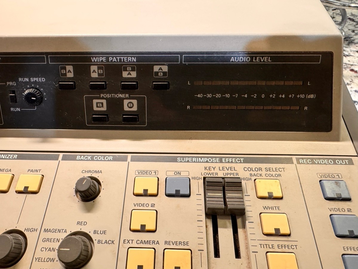 Panasonic WJ-MX12 Digital AV Mixer Video Switcher TBC Broadcast