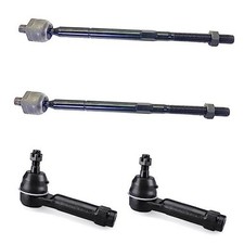 4pc Front Outer Inner Tie Rod End Kit for Dodge Journey 2009 ES800408 EV800611