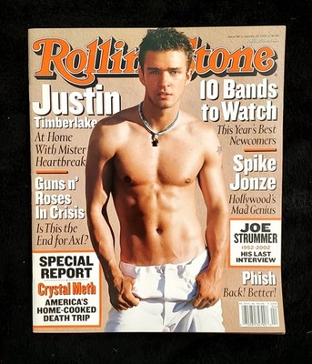 Justin Timberlake Rolling Stone Magazine #914 January 23 2003 /BRAND NEW!!!
