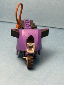 LEGO #6858 - Dark Purple Motorcycle for Catwoman w/whip - Light Scratches