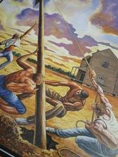 "Teamwork" by Ernie Barnes Closed Poster Edition 24x30