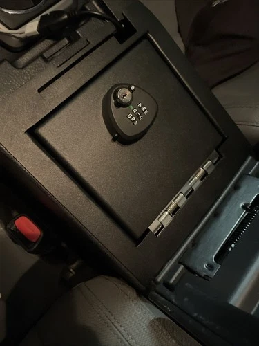 Center Console Gun Safe Vault Storage Box 00016-35986 For 2016-23 Toyota Tacoma - Image 2 of 4