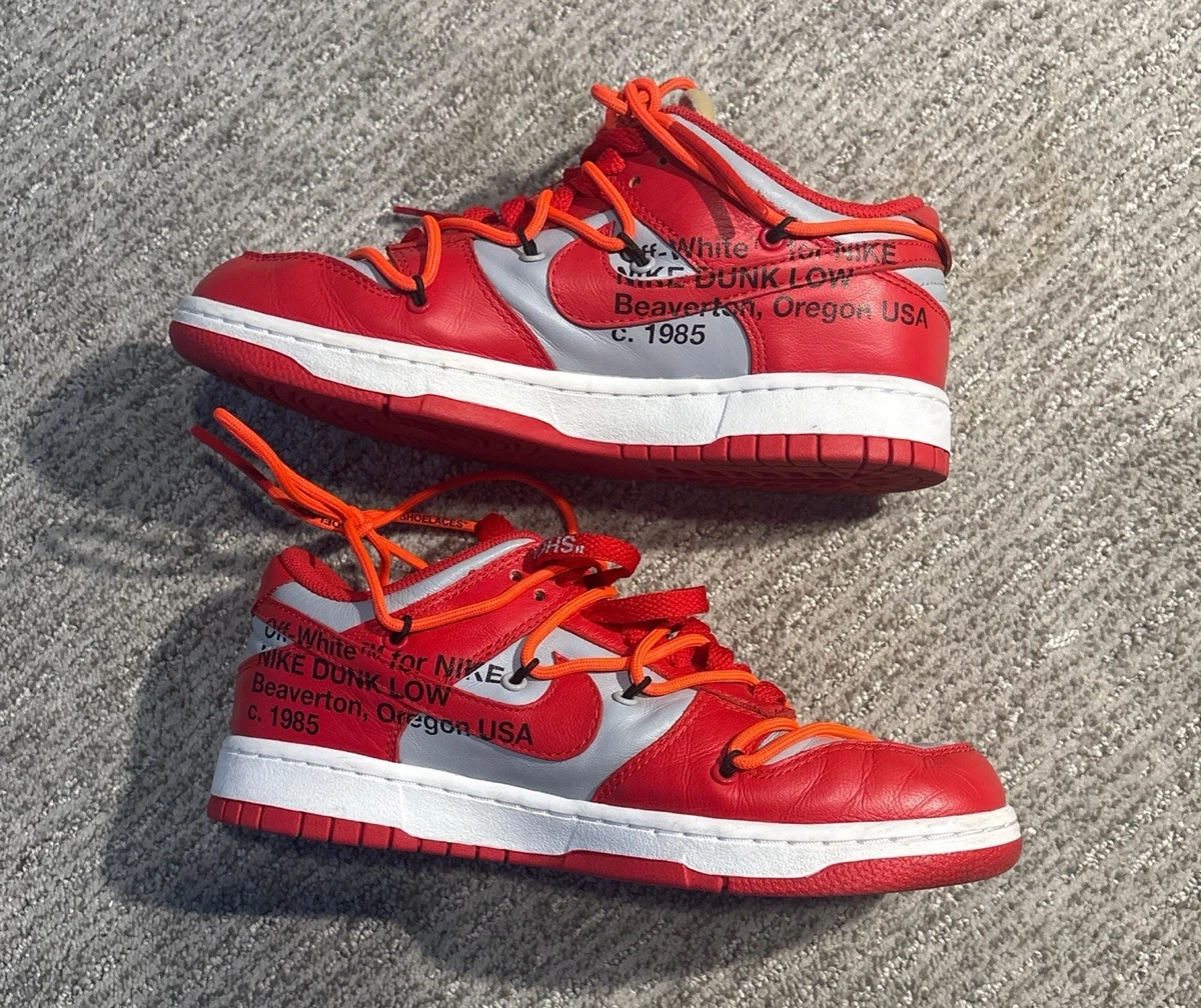 【値下げ】NIKE SB DUNK LOW PRO レッド/ホワイト 27㎝ Nike Dunk Pro Low Red for Sale | Authenticity Guaranteed | eBay
