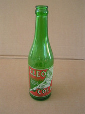CLEO COLA ACL Soda Bottle Cleo Vess Beverage Co Dallas Texas Copy Right 1935