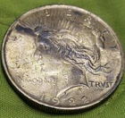 1922 Peace Silver Dollar $1 US Coin Lady Liberty Eagle Reverse Circulated