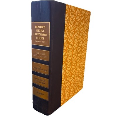 READER`S DIGEST CONDENSED BOOKS, VOLUME. 3, 1975, NUMBER 104, FIRST EDITION.