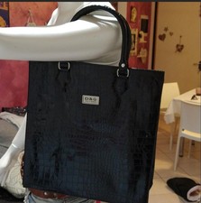 Borsa Donna Nera Pelle Originale D & G. Vintage 