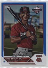 2023 Topps Pro Debut Blue Foil 58/150 Eric Brown Jr #PD-36 o1w