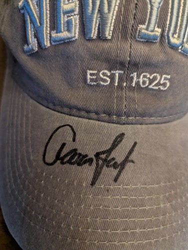 Aaron Judge Genuine Signed Baseball Hat Awesome - Picture 6 of 8