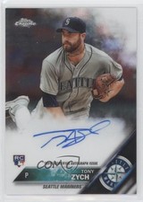 2016 Topps Chrome Rookie Auto Tony Zych #RA-TZ Auto 4h5