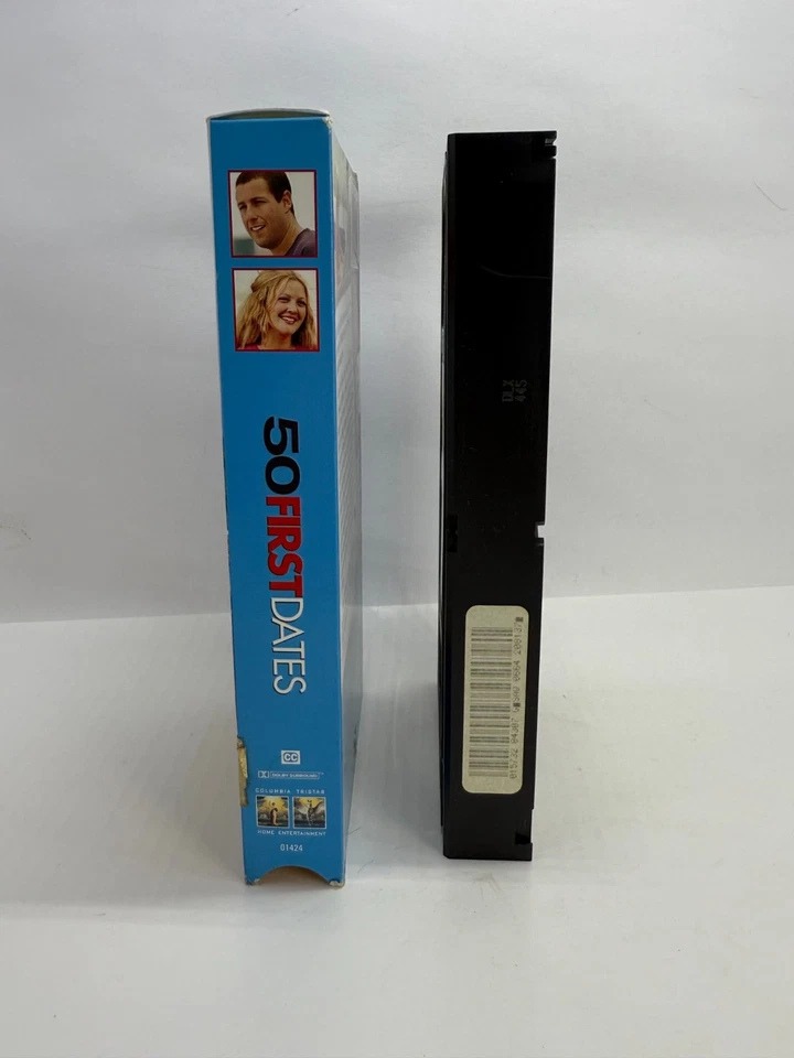50 First Dates Adam Sandler Drew Barrymore VHS Tape **Buy 2 Get 3rd Free** - Image 2 of 4