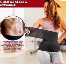 Waist Trainer for Women Snatch Bandage Tummy Wrap and Workout