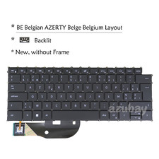 Belgian Keyboard For DELL XPS 9500 9510 9520 9730 9700 9710 9720 9730, Backlit