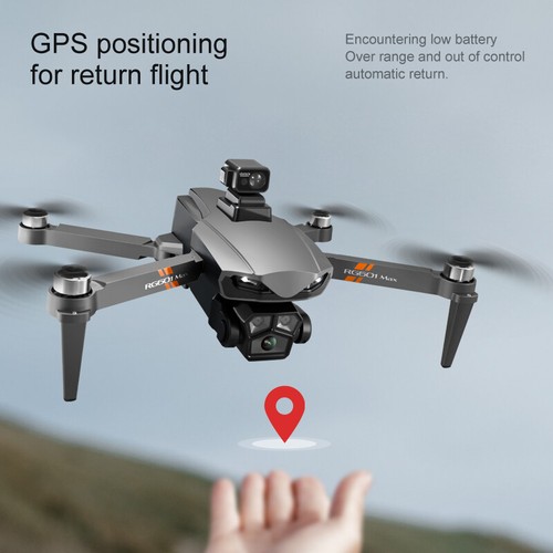 DLRC Drone GPS 1080P HD Dual Camera Smart Follow WIFI FPV Quadcopter 2 Battery - Bild 7 von 11