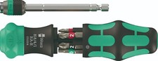Wera Kraftform Kompakt 20 RA-R Ratcheting Screwdriver Set 6 Pieces 05051513001