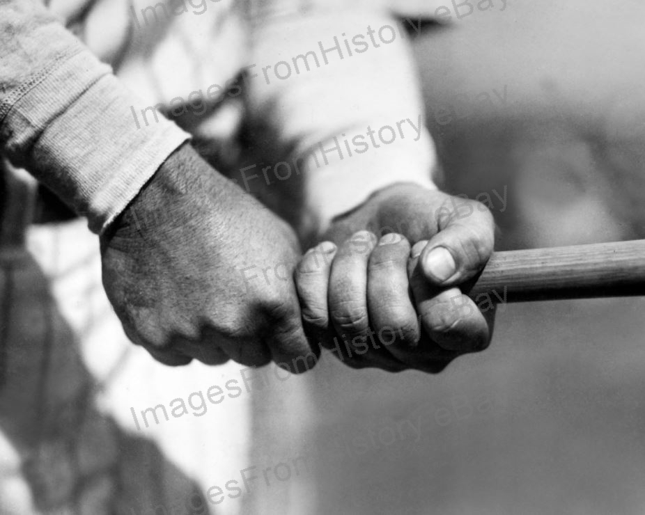 8x10 Print Babe Ruth Batting Grip by Charles Conlon BR5 eBay