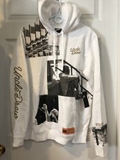 Nike KYRIE UNCLE DREW Hoodie WHITE BLACK ORANGE GOLD Basketball   SZ MEDIUM NEW