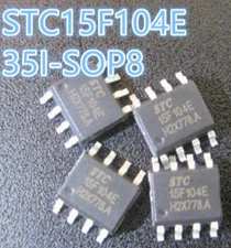 5 pcs New STC15F104E-35I-SOP8 15F104E SOP8 ic chip