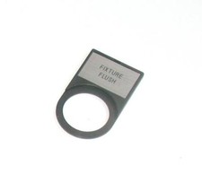 NEW SIEMENS   3SB3 925-0AX   ROUND LEGEND PLATE HOLDER 17.5 28 MM