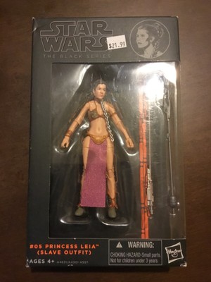 slave leia black series