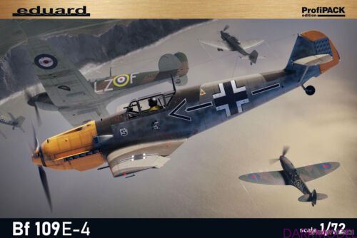 Eduard 7033 1/72 Scale Bf109E-4 ProfiPACK Model Kit - Picture 1 of 6