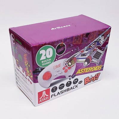 Atari Flashback Blast! Vol.2 Asteroids, Retro Gaming 20 Built in Games ...