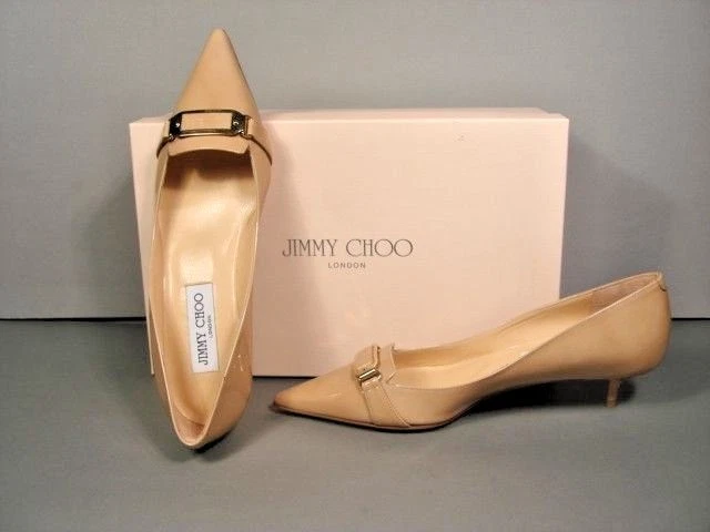 Jimmy choo kitten heel pumps sale