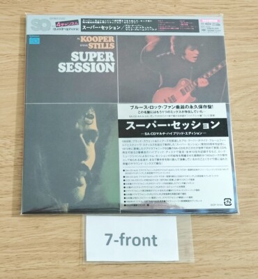 〒 MIKE BLOOMFIELD AL KOOPER SUPER SESSION JAPAN Multi Hybrid SACD 7EP SLEEVE