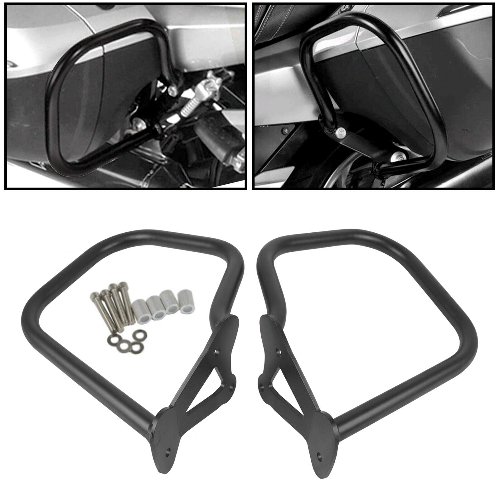 Rear Engine Guard Protection Crash Bars For BMW K1600GT K1600GTL 2011