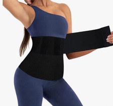 Snatch Me Up Bandage Wrap Band Waist Trainer Lumbar Waist Support Belt for Women