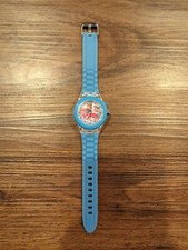 Paw Patrol Blue Light Up Kid's Children's Silicone Strap Watch Nickelodeon