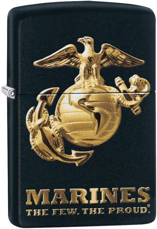 42kmrunfast  USMC zippo ケース 6個セット Zippo U.S. Marine Corps. Logo Black Matte 49149 | eBay