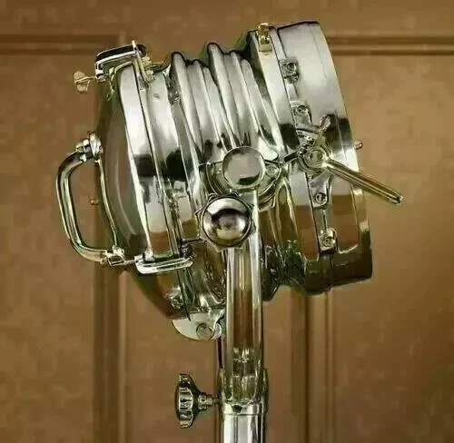 Restauración Hardware Náutico Royal Master Búsqueda Luz Lámpara de Pie Crismas Foto 2 de 4