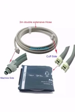 1set Datex Ohmeda NIBP Air Hose+Nylon NIBP Cuff 25-35cm
