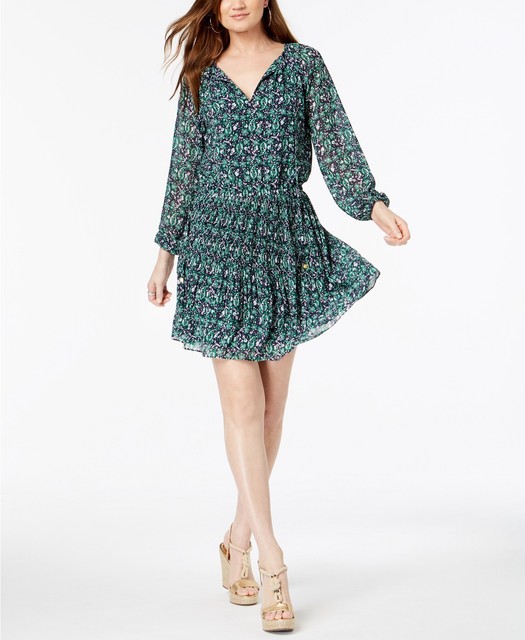 michael kors paisley print dress