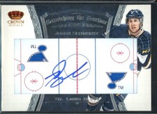 2012-13 Panini Crown Royale Scratching The Surface Signatures #JZ Jaden Schwartz