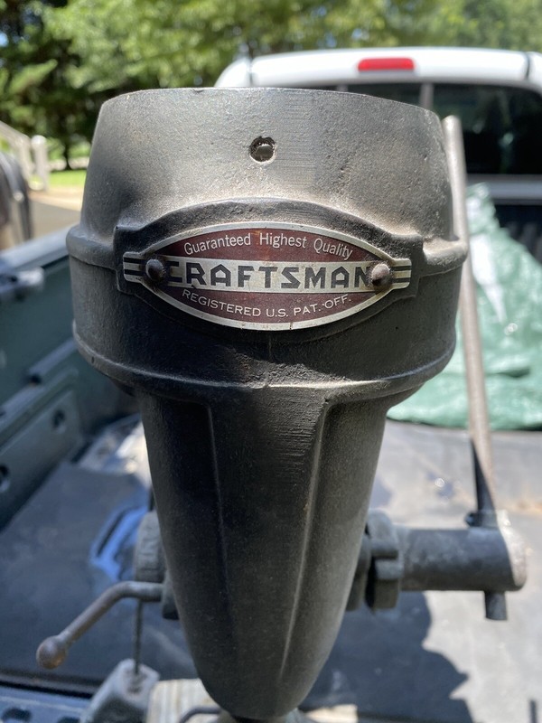 Vintage Craftsman Bench Top Drill Great CONDITION!COULD ISE CLEANING &NEW COARD!