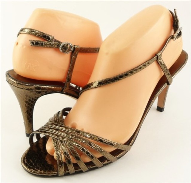 bronze sandals for wedding