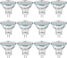 3W MR11 LED Landscape Light Bulbs, Low Voltage 12V 20W Halogen Replacement
