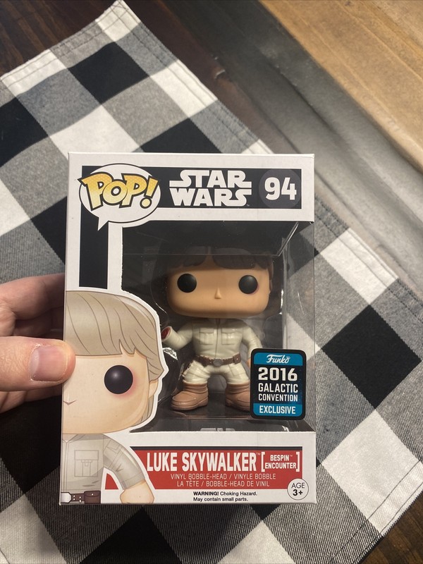 Luke Skywalker Bespin Star Wars 94 Funko Pop 2016 Galactic Convention Exclusive