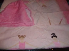 Pottery Barn Kids Ballerina Beach wrap monogrammed Maya New 